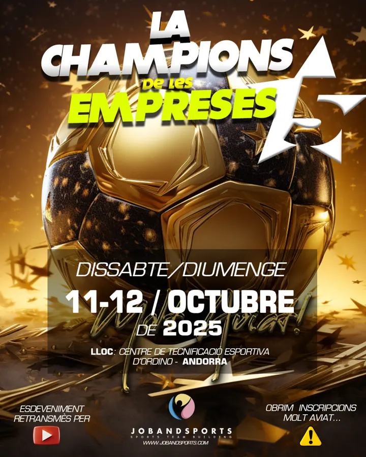 La Champions de les Empreses 2025 · Centre de Tecnificació d’Ordino