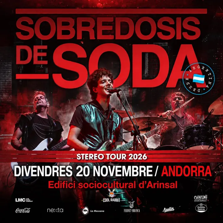 Sobredosis de Soda · Stereo Tour 2026